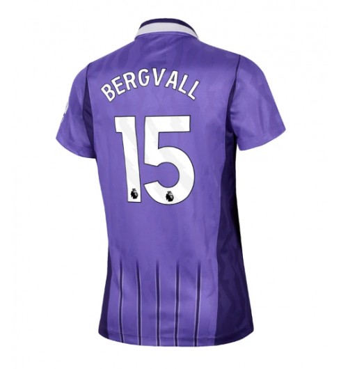 Tottenham Hotspur Lucas Bergvall #15 Kolmaspaita Naisten 2026-27 Lyhythihainen Tottenham Hotspur Lucas Bergvall #15 Kolmaspaita Naisten 2026-27 Lyhythihainen